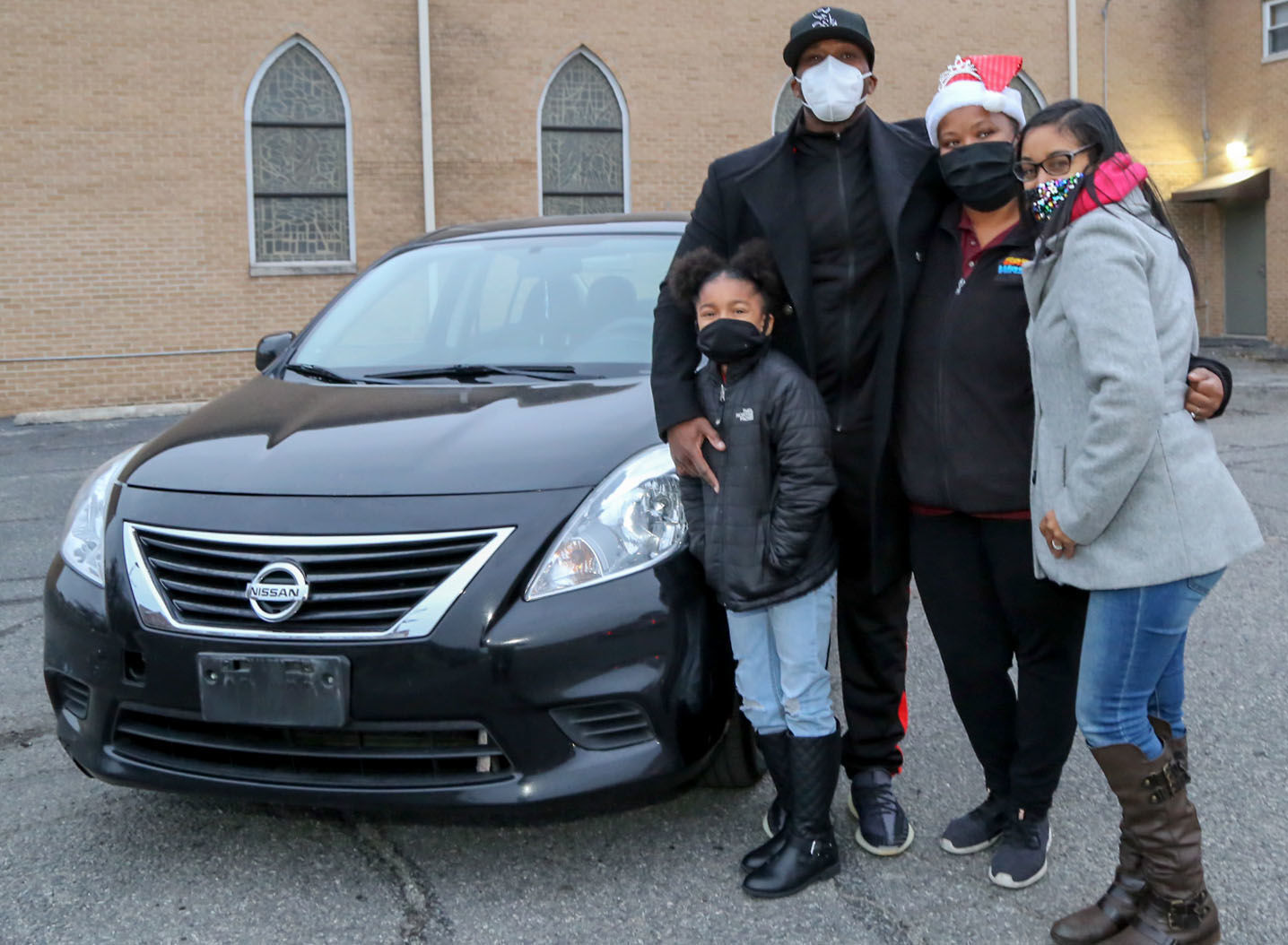Nakinta Kendrick'S new car courtesy Tree of Life MBC